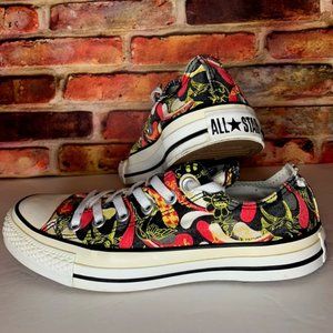 Chuck Taylor 'Funky Punk' All-Star Lows - Men size 5.5 / Women size 7.5